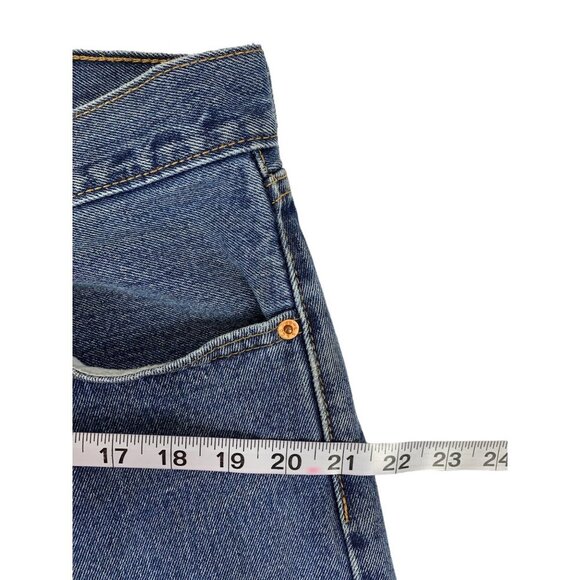 Levi's 505 Mens Blue Denim Jeans - Picture 5 of 7